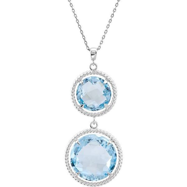 Two-Stone Necklace