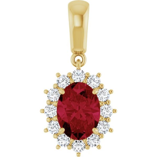 Halo-Style Pendant