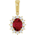 Halo-Style Pendant