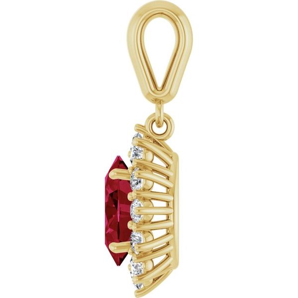 Halo-Style Pendant - Image 3