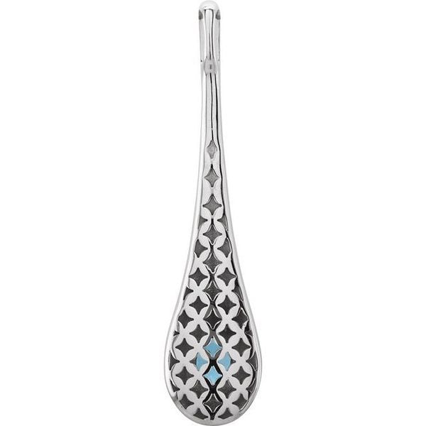 Bezel-Set Halo-Style Necklace - Image 3