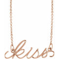 Kiss Necklace