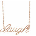 Laugh Necklace