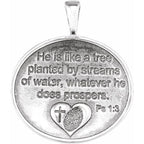 Heartprint Oak Tree Pendant - Image 3
