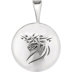 Heartprint Jesus Pendant