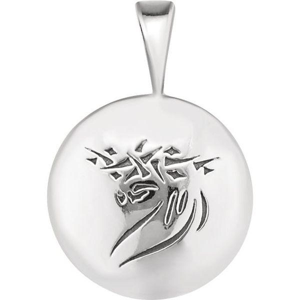 Heartprint Jesus Pendant
