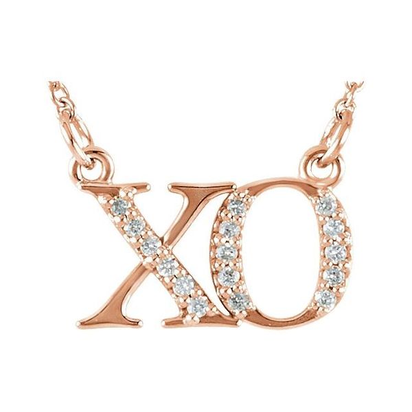 "XO" Phrase Necklace