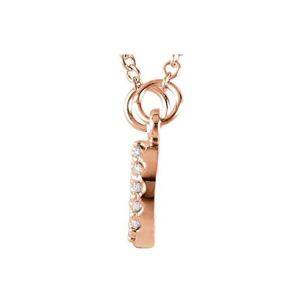 "XO" Phrase Necklace - Image 2