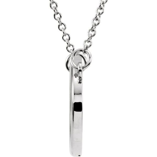 Horizontal Oval Necklace - Image 2