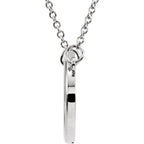 Horizontal Oval Necklace - Image 2
