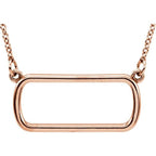 Geometric Necklace