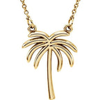 Palm Tree Necklace