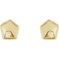 Geometric Stud Earrings