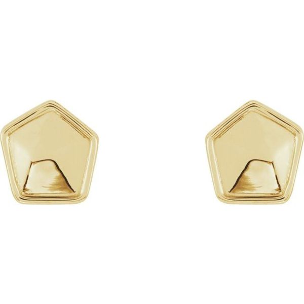 Geometric Stud Earrings