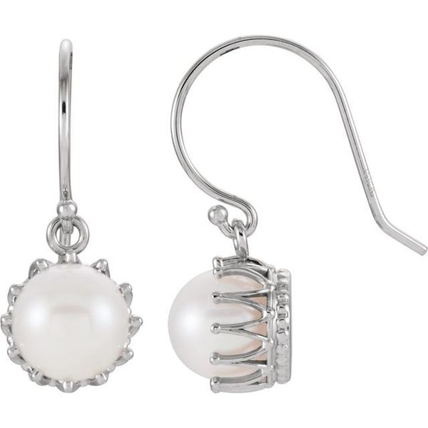 Pearl Crown Earrings