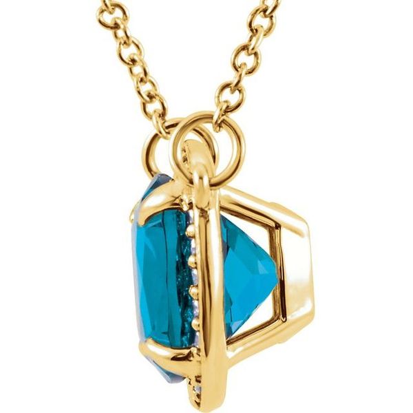 Halo-Style Necklace - Image 2