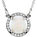Halo-Style Necklace