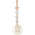 Accented Pearl Pendant