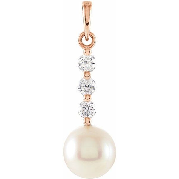 Accented Pearl Pendant
