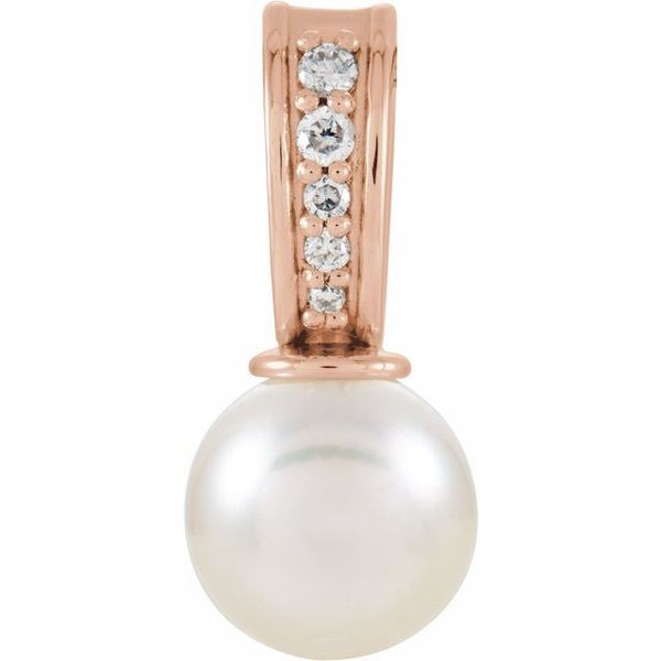 Accented Pearl Pendant