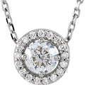 Halo-Style Necklace