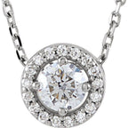 Halo-Style Necklace