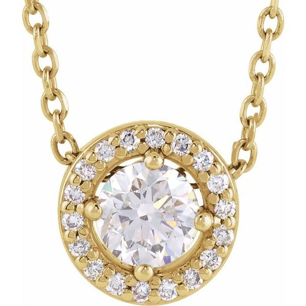 Halo-Style Necklace
