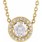 Halo-Style Necklace