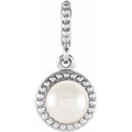 Beaded Pearl Pendant
