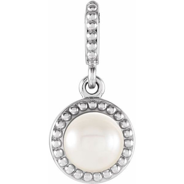 Beaded Pearl Pendant