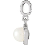 Beaded Pearl Pendant - Image 2