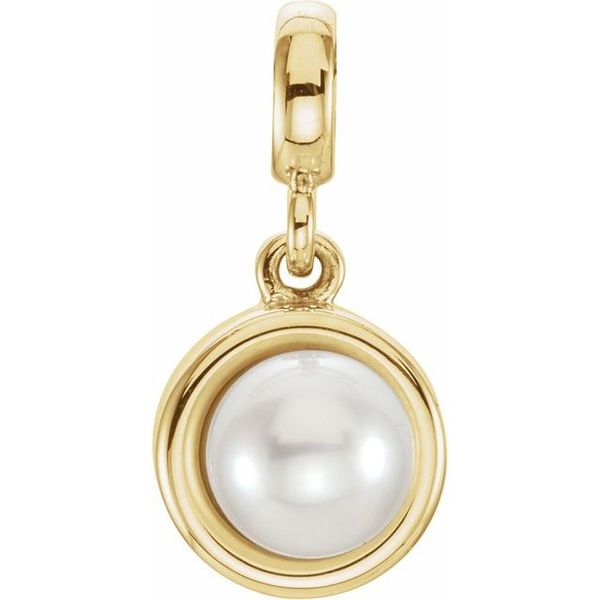 Solitaire Pearl Pendant