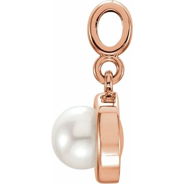 Solitaire Pearl Pendant - Image 2