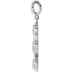 Three-Stone Bezel-Set Pendant - Image 2