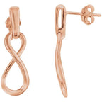 Infinity-Inspired Earrings
