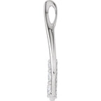 Three-Stone Freeform Pendant - Image 2