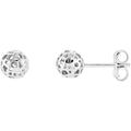 Pierced Ball Earrings