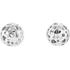 Pierced Ball Earrings - Image 2