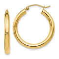 Leslie's 14K Polished Hoop Earrings