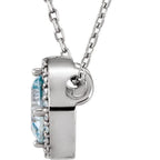 Halo-Style Necklace - Image 2