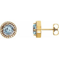 Halo-Style Earrings