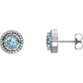 Halo-Style Earrings