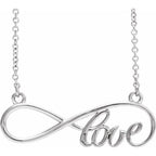 Infinity-Inspired Love Necklace