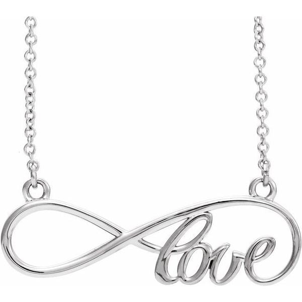 Infinity-Inspired Love Necklace