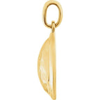 Hammered Disk Pendant - Image 2