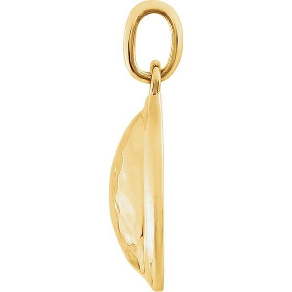 Hammered Disk Pendant - Image 2
