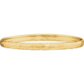 Hammered Bangle Bracelet