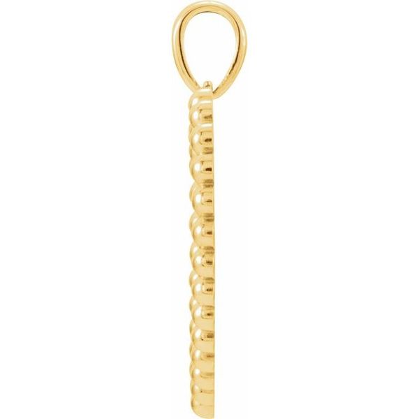 Beaded Heart Pendant - Image 2
