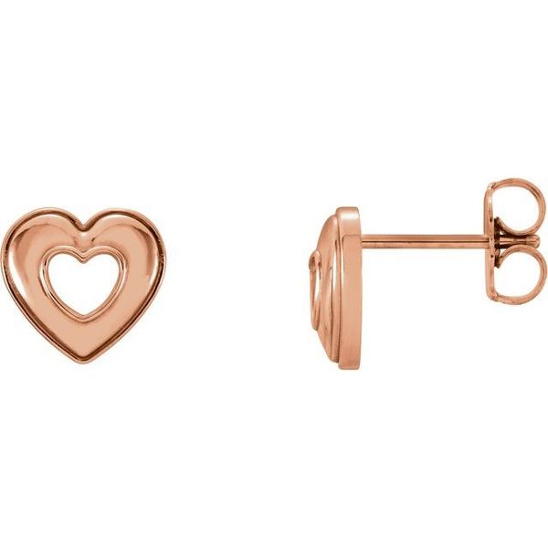 Heart Earrings - Image 3