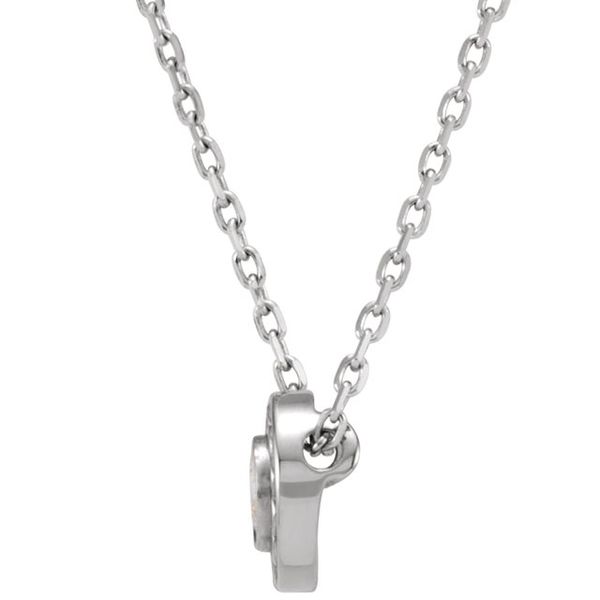 Bezel-Set Necklace - Image 2
